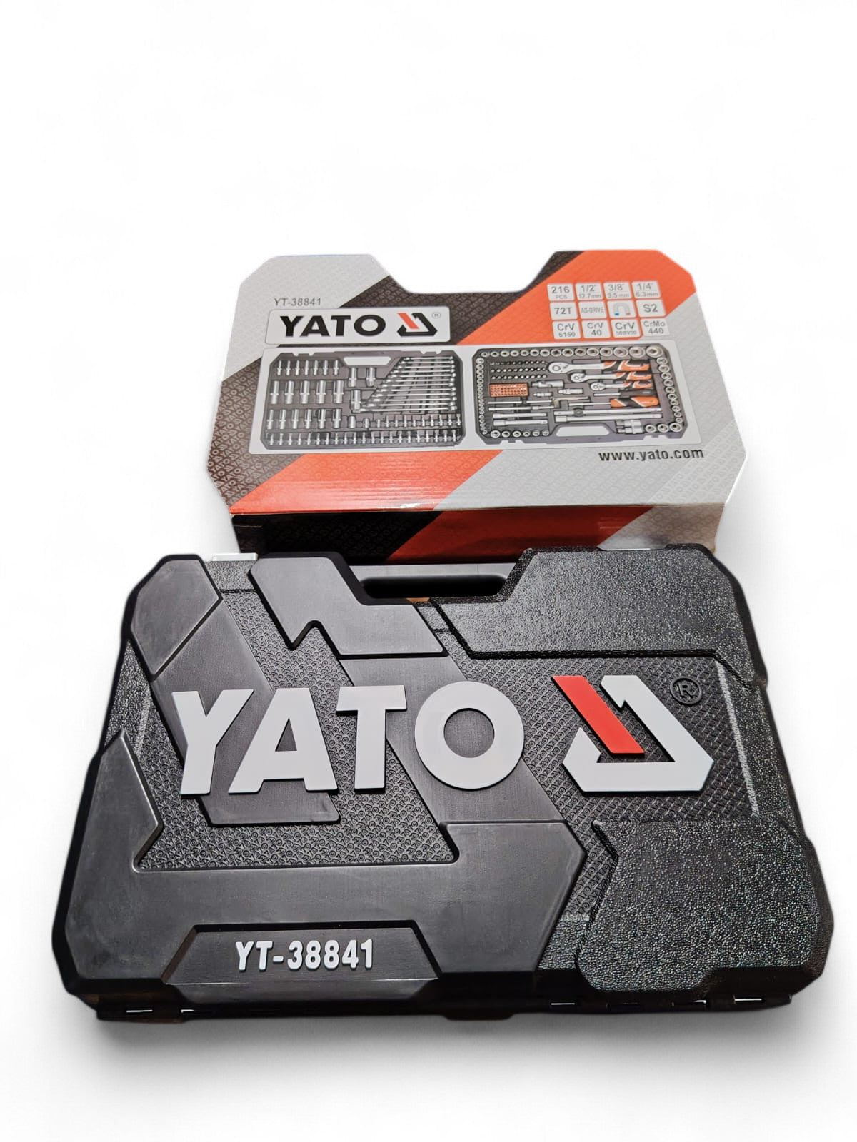 Caja de dado Yato 216 Pcs