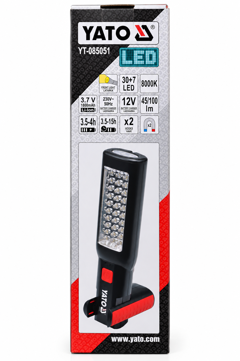 Linterna magnetica Yato YT-085051