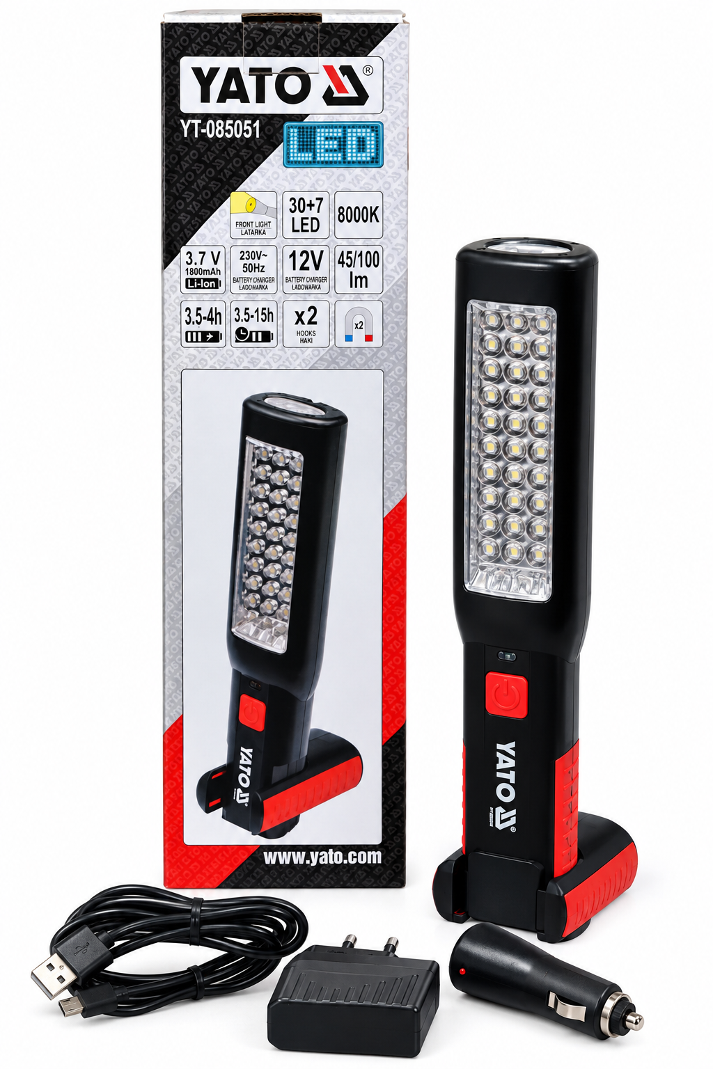 Linterna magnetica Yato YT-085051
