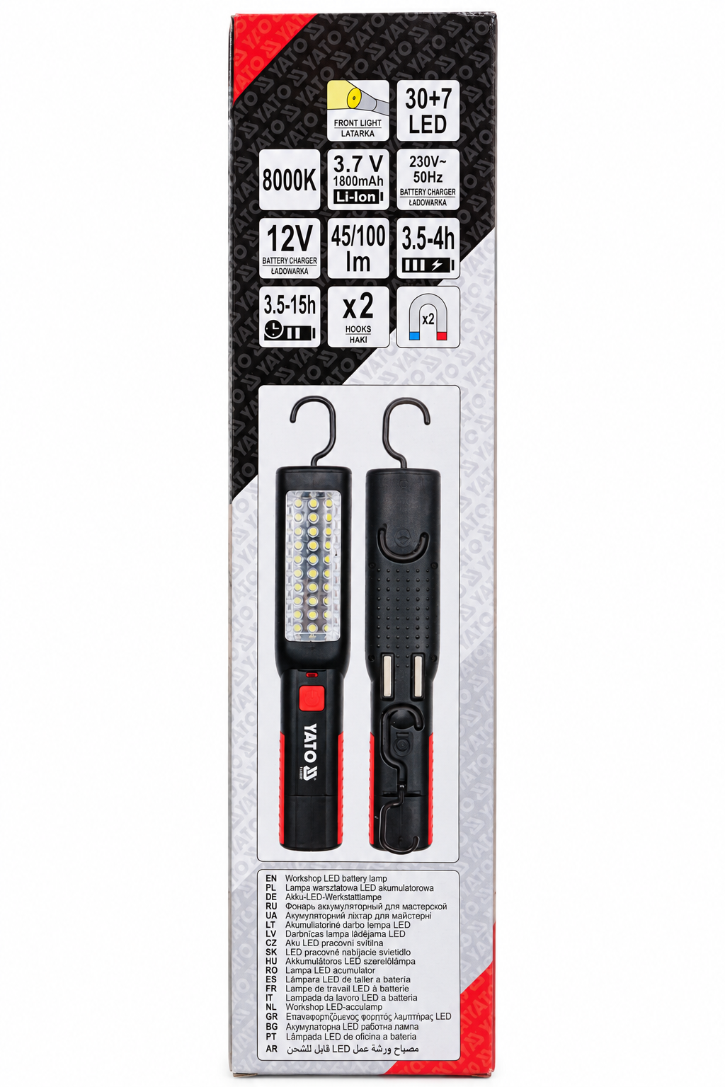 Linterna magnetica Yato YT-085051