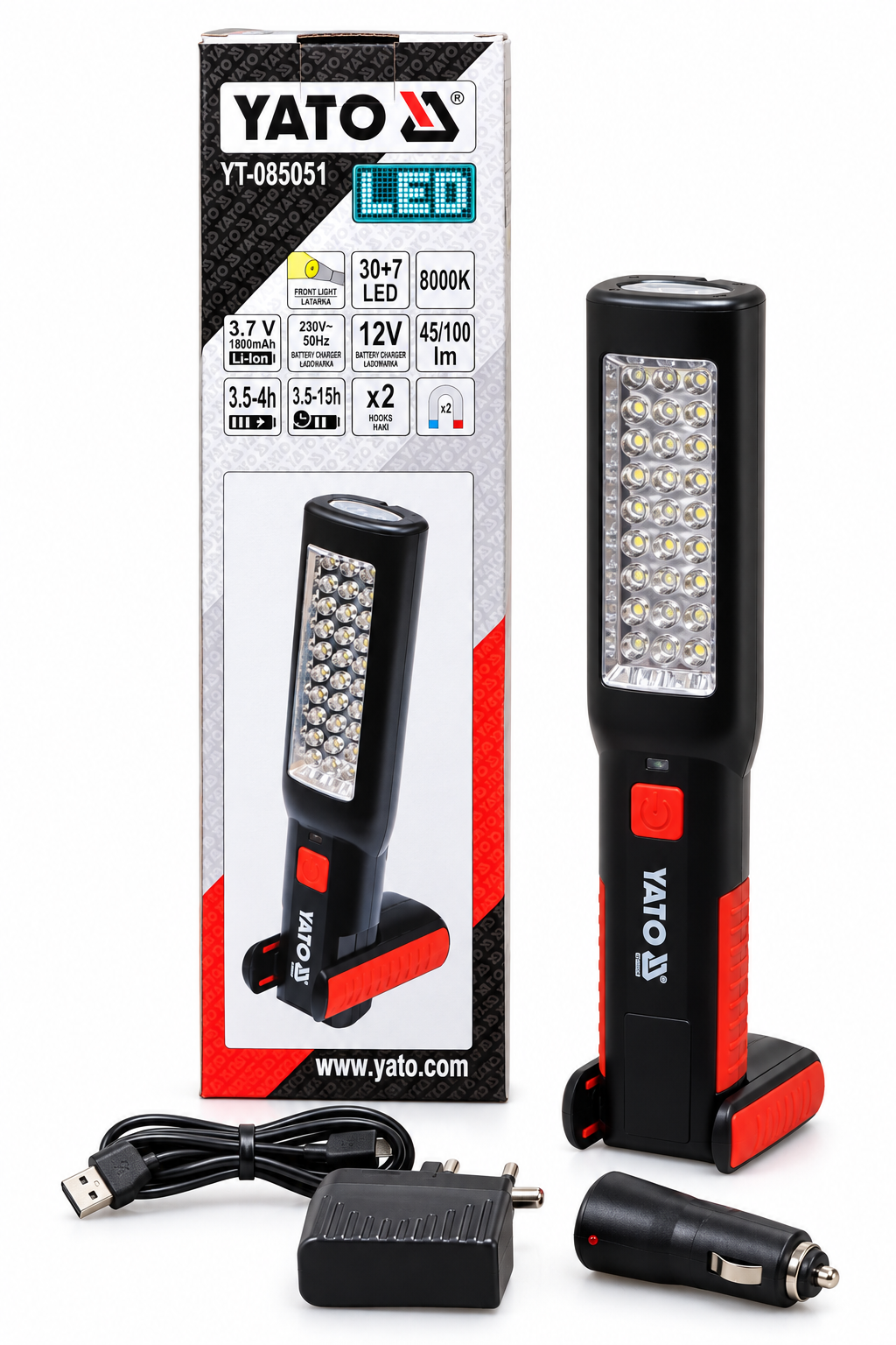 Linterna magnetica Yato YT-085051